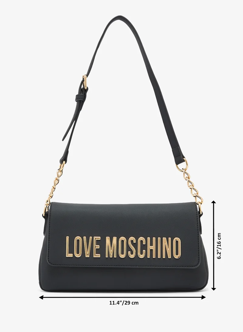 Love Moschino  Bold Love GRS PU Shoulder Bag for Women | Best Price UAE
